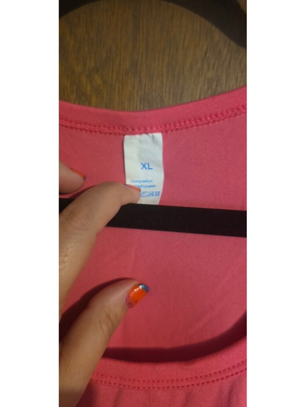 Pink Sleeveless Tank Top with 'Expensive and Difficult' Print, XL - Picture 3 of 4